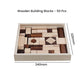 Wooden Building Blocks - Set of 50 Pcs