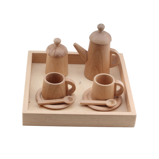 Wooden Tea Party Play Set