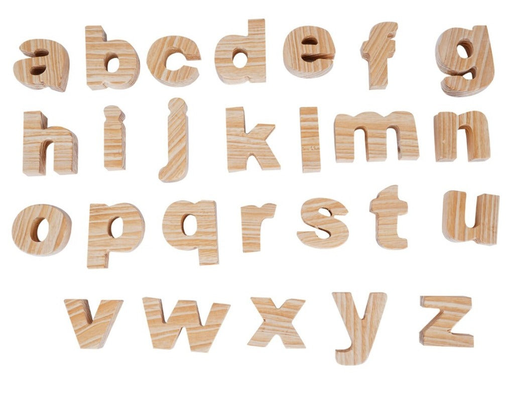 Buy Wooden Alphabets Lowercase - Small - SkilloToys.com