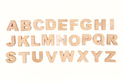 Buy Wooden Alphabets Uppercase - Small - SkilloToys.com
