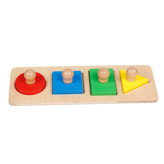 Buy Wooden Multi Shapes Tray - SkilloToys.com