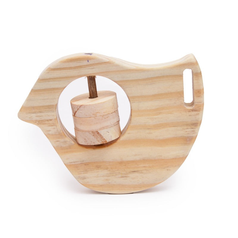 Buy Wooden Rocking Potato Bird Rattle - SkilloToys.com