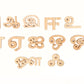 Buy Wooden Tamil Letters Alphabets Jumbo - Set of 12 Pieces - SkilloToys.com