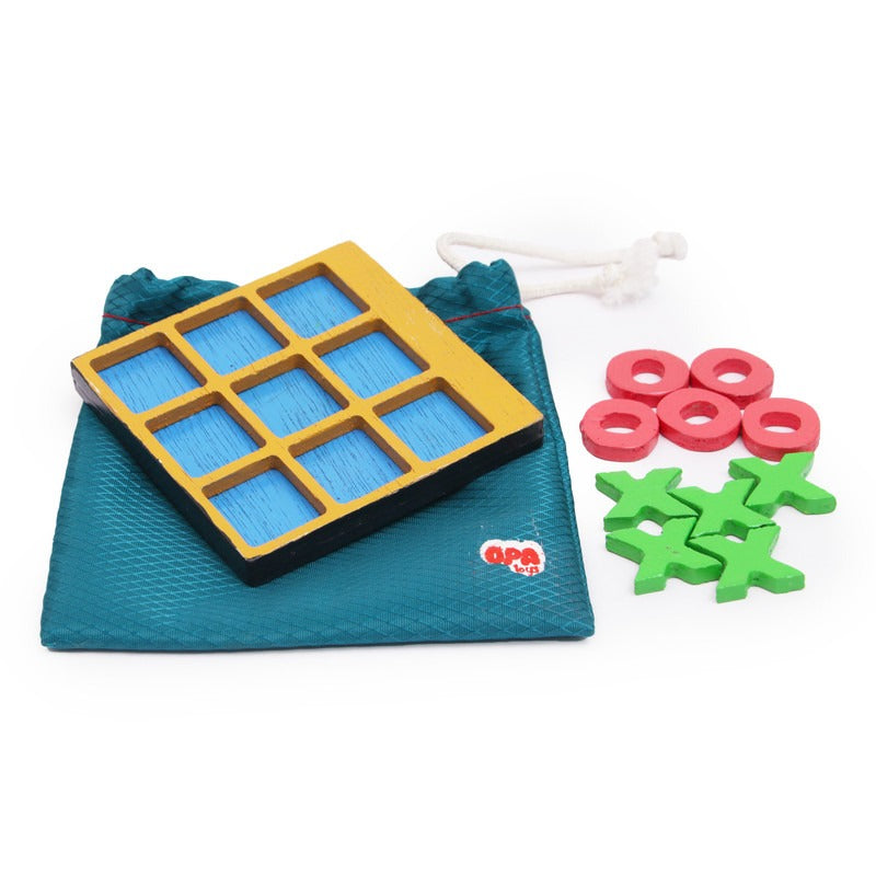 Buy Wooden Tic Tac Toe Noughts and Crosses Game - SkilloToys.com