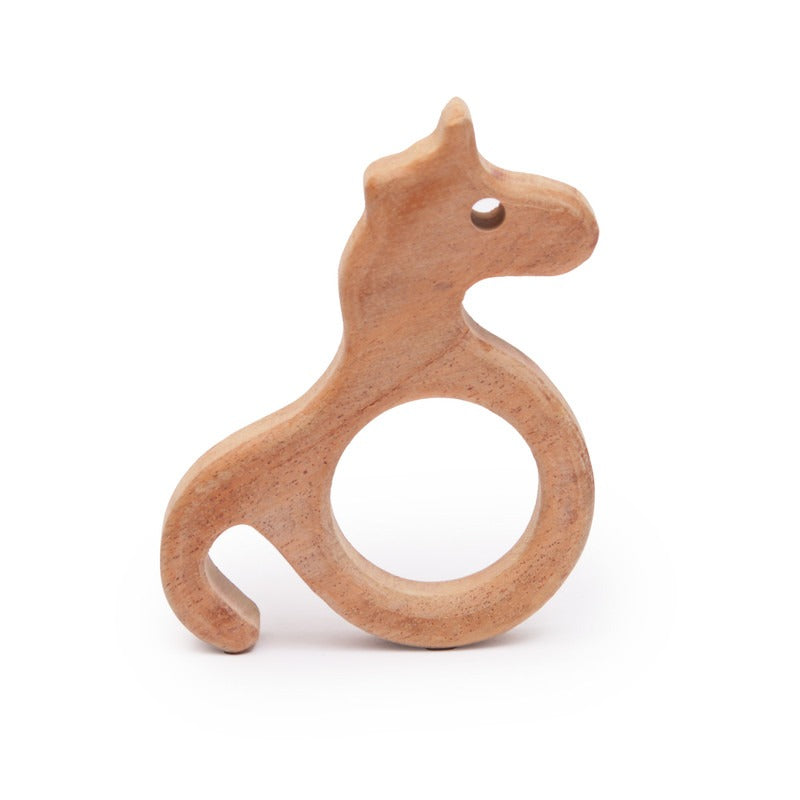 Buy Wooden Unicorn Neem Teether for Babies - SkilloToys.com
