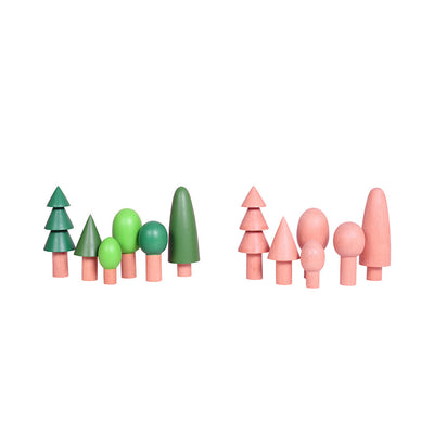 Wooden Forest Play Set