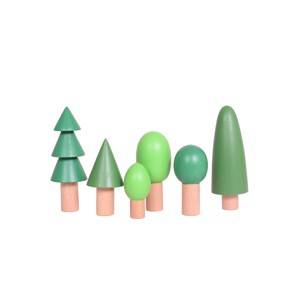 Wooden Forest Play Set