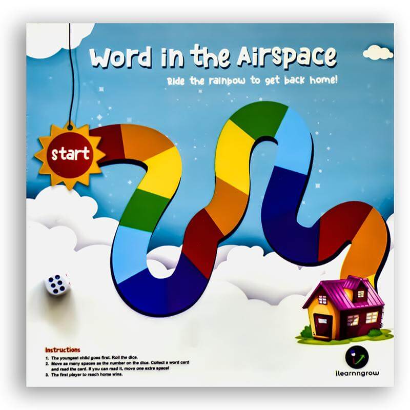 Buy Words in the Air Space Actiivity Board Game - SkilloToys.com